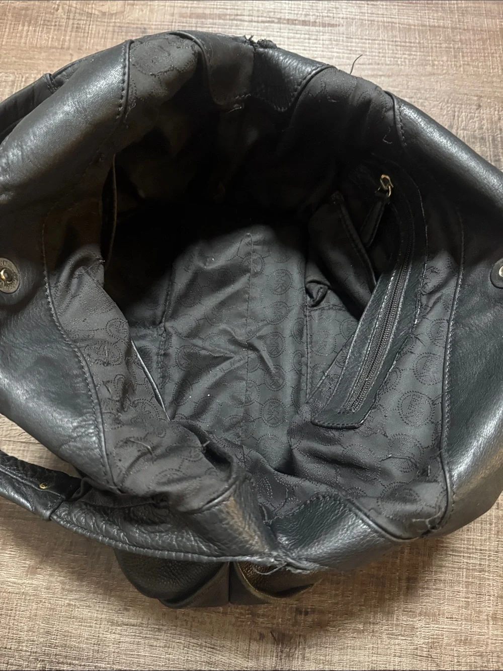 Michael Kors genuine leather